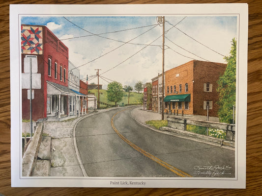 Paint Lick 9 x 12 Signed Limited Edition Print