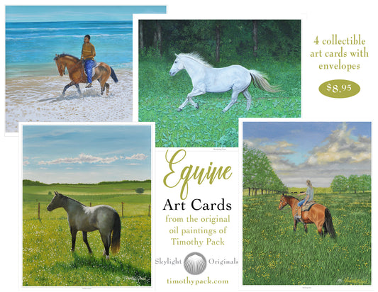 Equine Art Cards