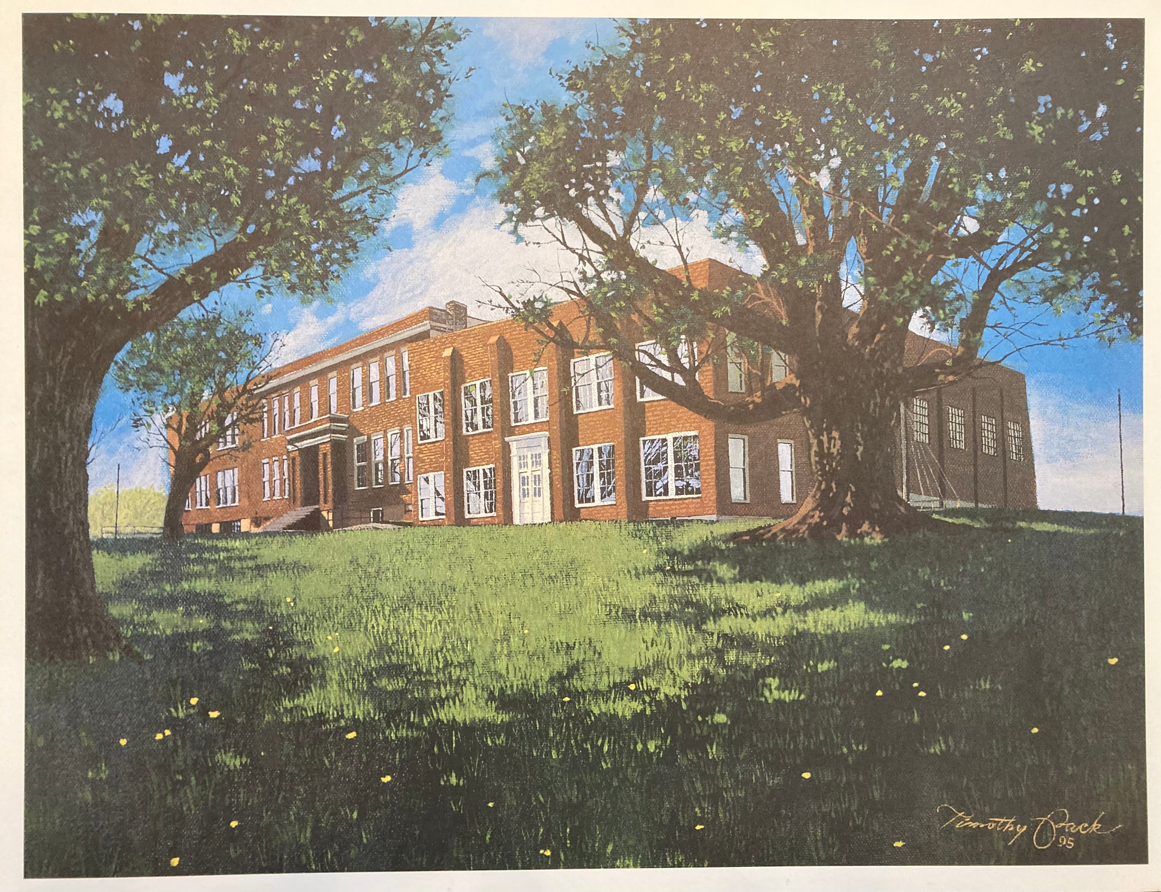 Old Paint Lick School Print – Skylight Originals